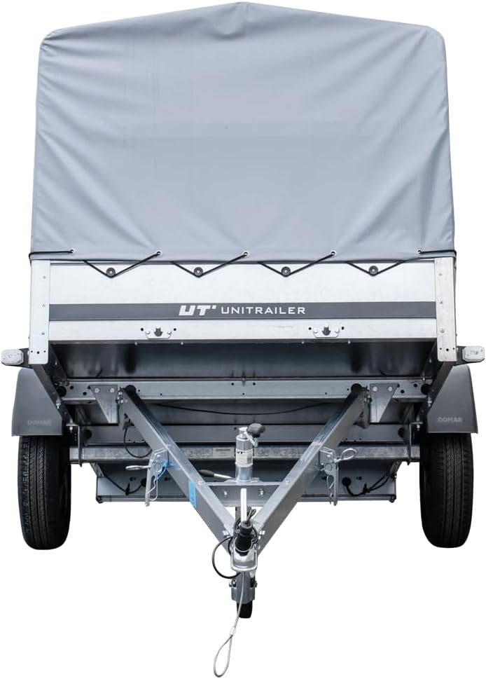 AnhängerNest Garden Trailer 230 Kipp 750 kg – mit Stützrad, Hochplane und Hochspriegel