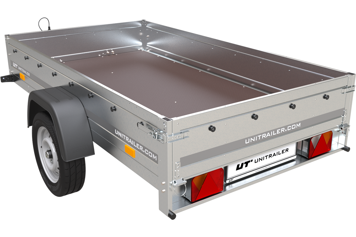 AnhängerNest Garden Trailer 230 FD – Anhänger 2304×1256 mm, 750 kg zGG