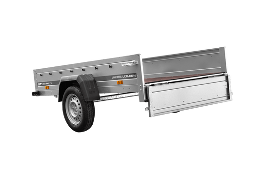AnhängerNest Garden Trailer 230 FD – Anhänger 2304×1256 mm, 750 kg zGG